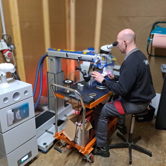 Poste à souder laser alfalaser